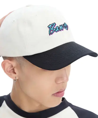 Boné Baw Dad Hat Italic Off White
