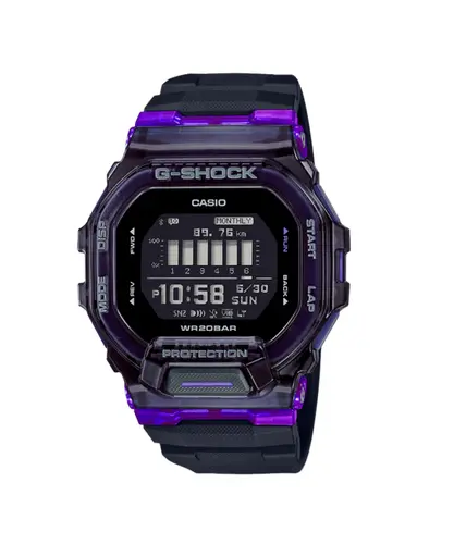 Relógio G-SHOCK G-Squad Sports GBD-200SM-1A6DR - Preto /  Roxo