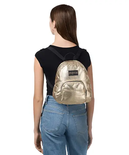Mini Mochila Jansport Half Pint Fx Surreal Shine Gold