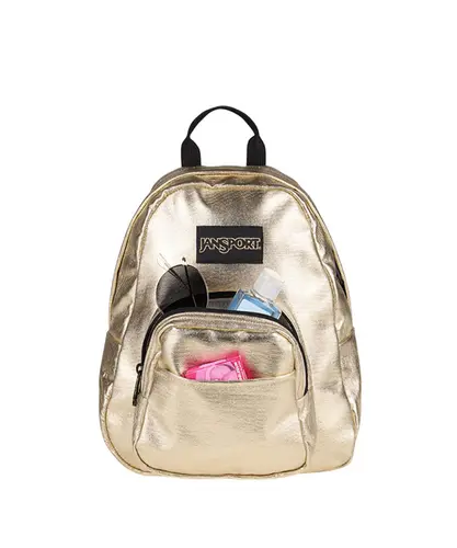 Mini Mochila Jansport Half Pint Fx Surreal Shine Gold
