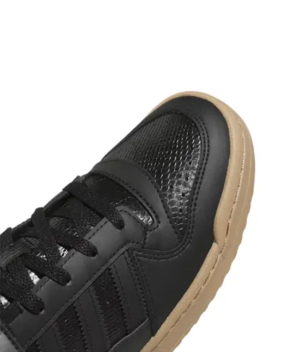 Tênis adidas Forum Low BLK Gum - Preto / Marrom