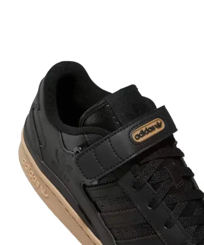 Tênis adidas Forum Low BLK Gum - Preto / Marrom