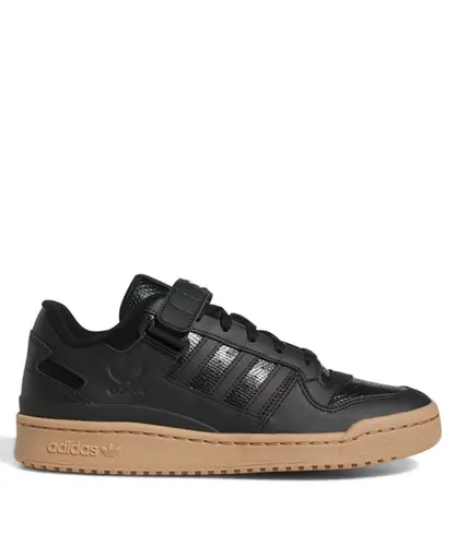 Tênis adidas Forum Low BLK Gum - Preto / Marrom