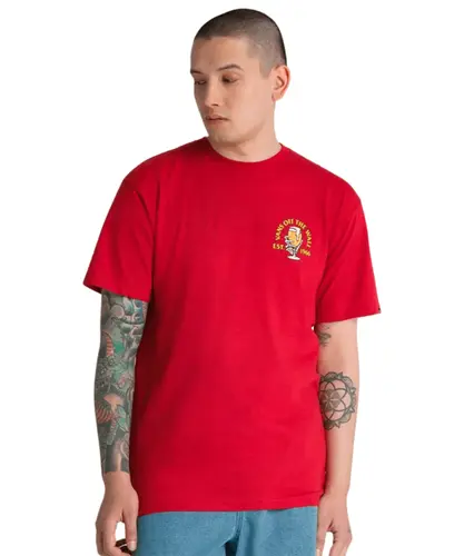 Camiseta Vans Coldest In Town Ss Chili Pepper - Vermelho