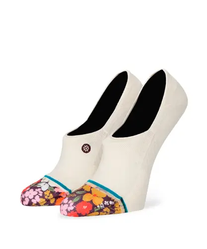 Meia Stance Ditz - Branco/Floral