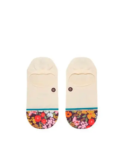 Meia Stance Ditz - Branco/Floral