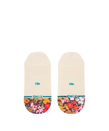Meia Stance Ditz - Branco/Floral