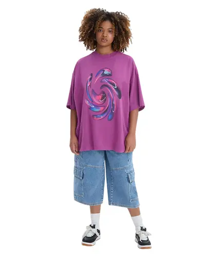 CAMISETA NEW OVER ILLUSION BAW X SMILEY