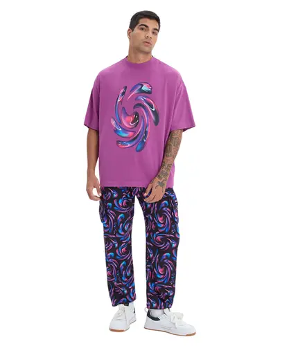 CAMISETA NEW OVER ILLUSION BAW X SMILEY