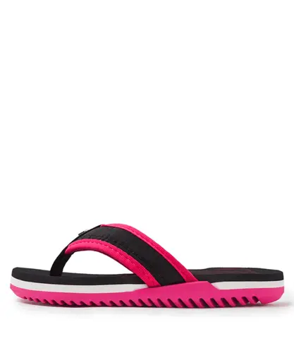 Sandália Kenner NK6 L7 Kids - Preto / Rosa / Branco