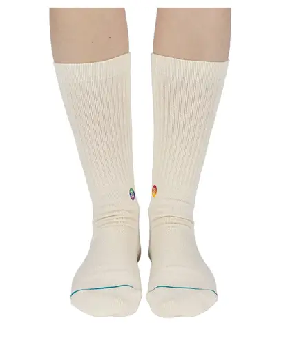 Meia Stance Love Crew - White