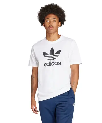 Camiseta Adidas Adicolor Trefoil White