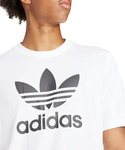 Camiseta Adidas Adicolor Trefoil White