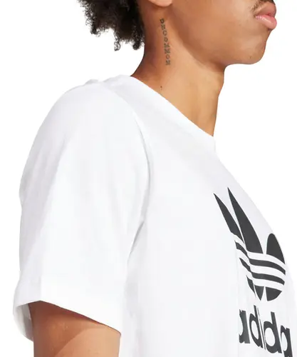 Camiseta Adidas Adicolor Trefoil White