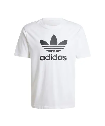 Camiseta Adidas Adicolor Trefoil White