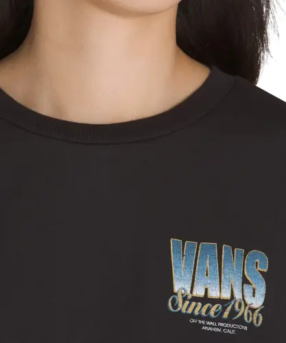 Cropped Vans Classics SS Relax Preto