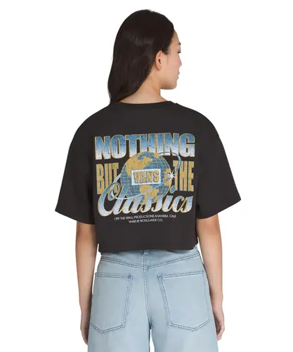 Cropped Vans Classics SS Relax Preto