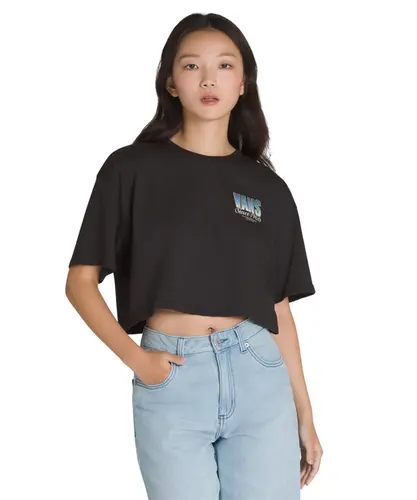 Cropped Vans Classics SS Relax Preto