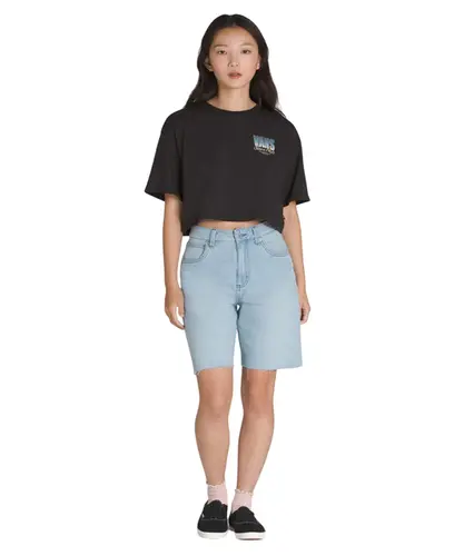 Cropped Vans Classics SS Relax Preto