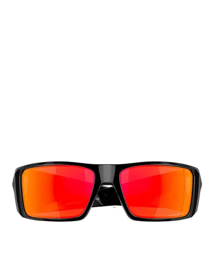 Óculos Oakley Heliostat Polished Black Prizm Ruby