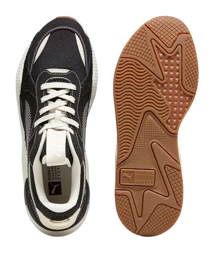 Tênis Puma RS-X Suede Black Alpine Snow - TENIS PUMA RS-X SUEDE - PUMA