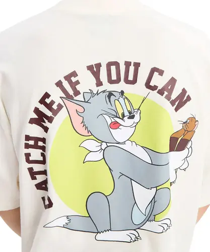 CAMISETA NEW OVER BAW X TOM & JERRY
