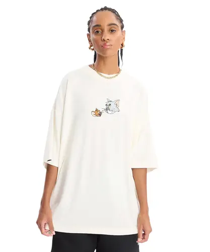 CAMISETA NEW OVER BAW X TOM & JERRY