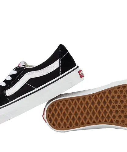 Tênis Vans Sk8-Low Black True White