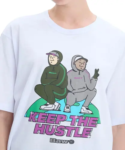CAMISETA REGULAR HUSTLE