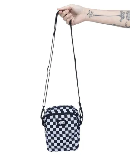 Bolsa Vans Go Getter Crossbody Black White Checkerboard