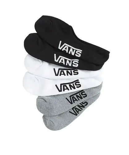 Meia Vans Classic Super No Show - Preto