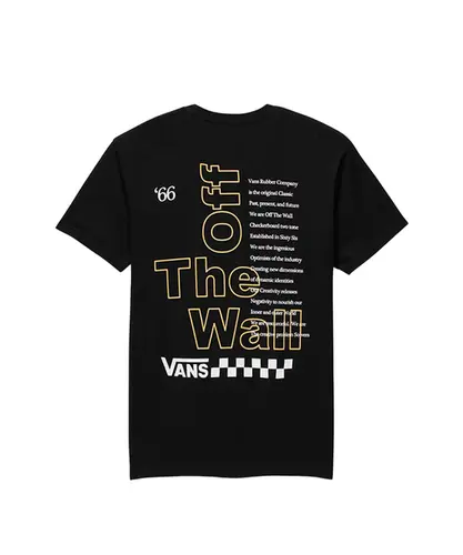 Camiseta Vans Posted SS Black