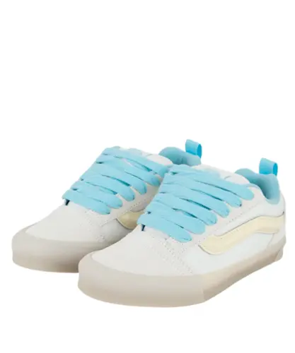 Tênis Vans Knu Skool Glow White Blue