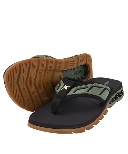 Chinelo Kenner Rakka Full Force L7 Preto Verde