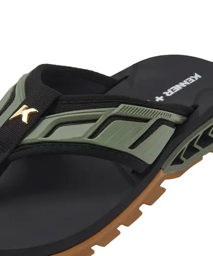 Chinelo Kenner Rakka Full Force L7 Preto Verde