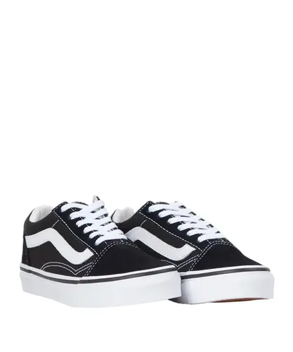 Tênis Vans Infantil Old Skool Black True White