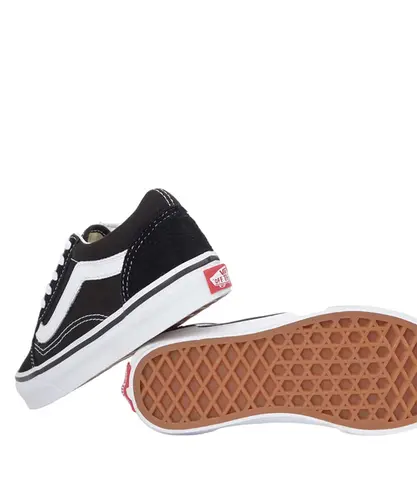 Tênis Vans Infantil Old Skool Black True White