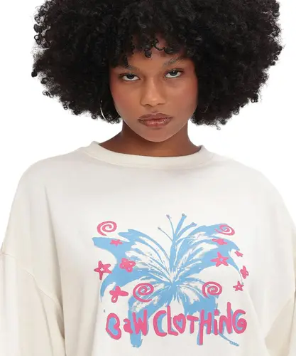 CAMISETA BOXY BUTTERFLOWERS