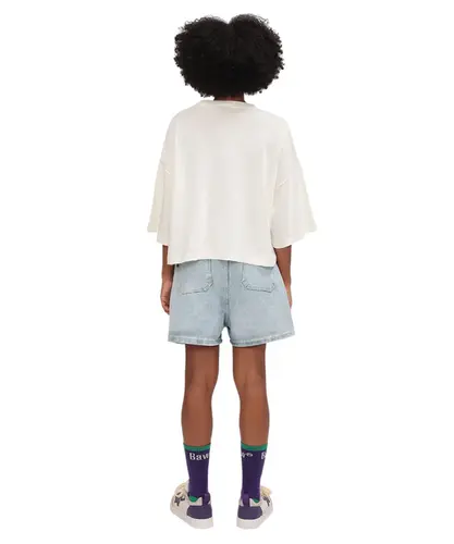 CAMISETA BOXY BUTTERFLOWERS