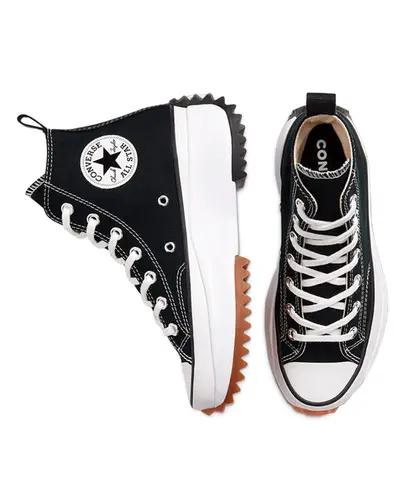 Tênis Converse Run Star Hike Hi Foundation Canvas Preto Branco