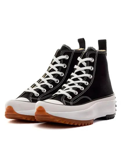 Tênis Converse Run Star Hike Hi Foundation Canvas Preto Branco
