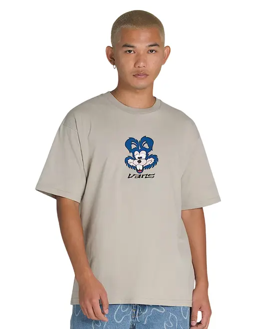 Camiseta Vans Toon Face London Fog - Camiseta Vans Toon Face