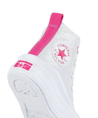 Tênis Converse Kids Chuck Taylor All Star Move Hi Be Dazzling
