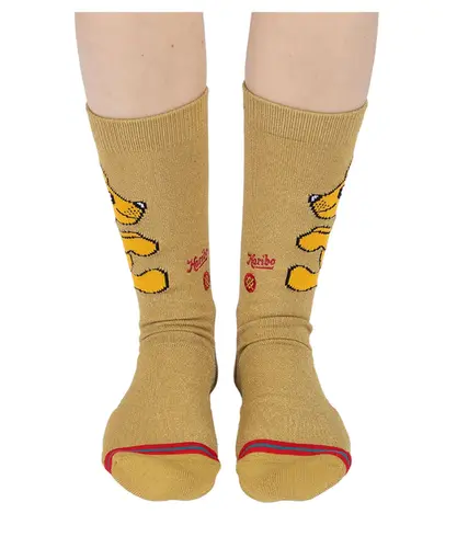 Meia Stance Haribo Gummiebear Gold