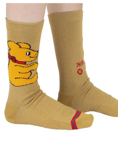 Meia Stance Haribo Gummiebear Gold