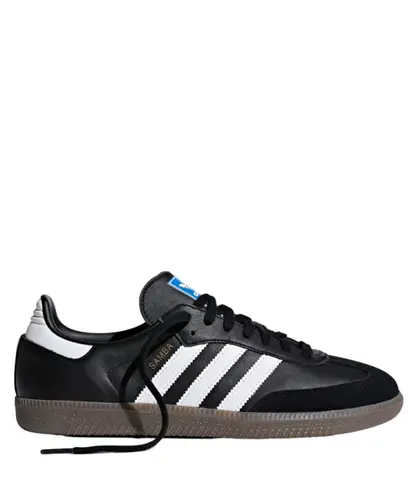 Tênis Adidas Samba OG Black White Gum B75807 - Tênis Adidas Samba