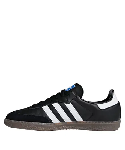 Tênis Adidas Samba OG Black White Gum B75807 - Tênis Adidas Samba