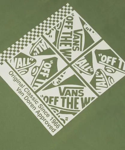 Camiseta Vans Tech Box - Olivine
