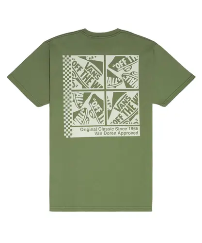 Camiseta Vans Tech Box - Olivine