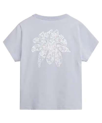 Camiseta Vans Bloomed Mini Cosmic Sky - Lilás
